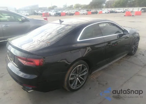 2018 Audi S5 3.0T Premium Plus из США, поврежденный, VIN WAUR4AF54JA083039